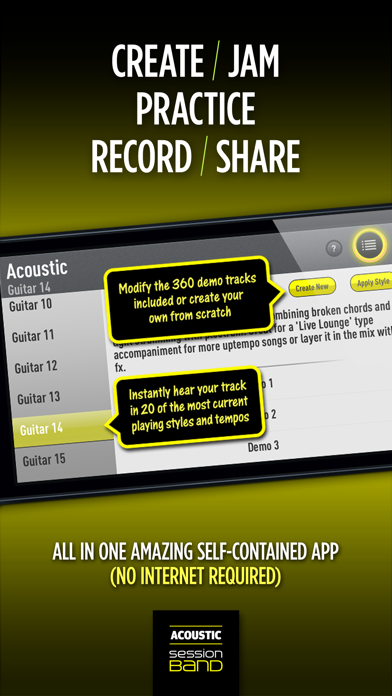 SessionBand Acoustic Guitar 1 screenshot 2