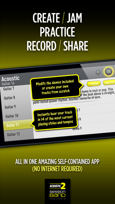 SessionBand Acoustic Guitar 2 screenshot 2
