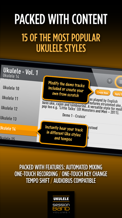 SessionBand Ukulele Band 1 screenshot 2
