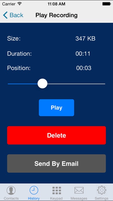 SessionTalk SIP Softphone screenshot 2