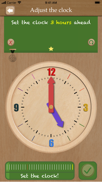 Set the clock screenshot 2
