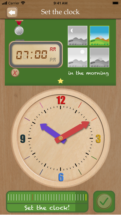 Set the clock screenshot 1