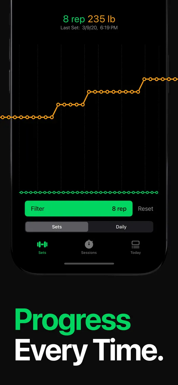 Setgraph: Gym Workout Tracker screenshot 2