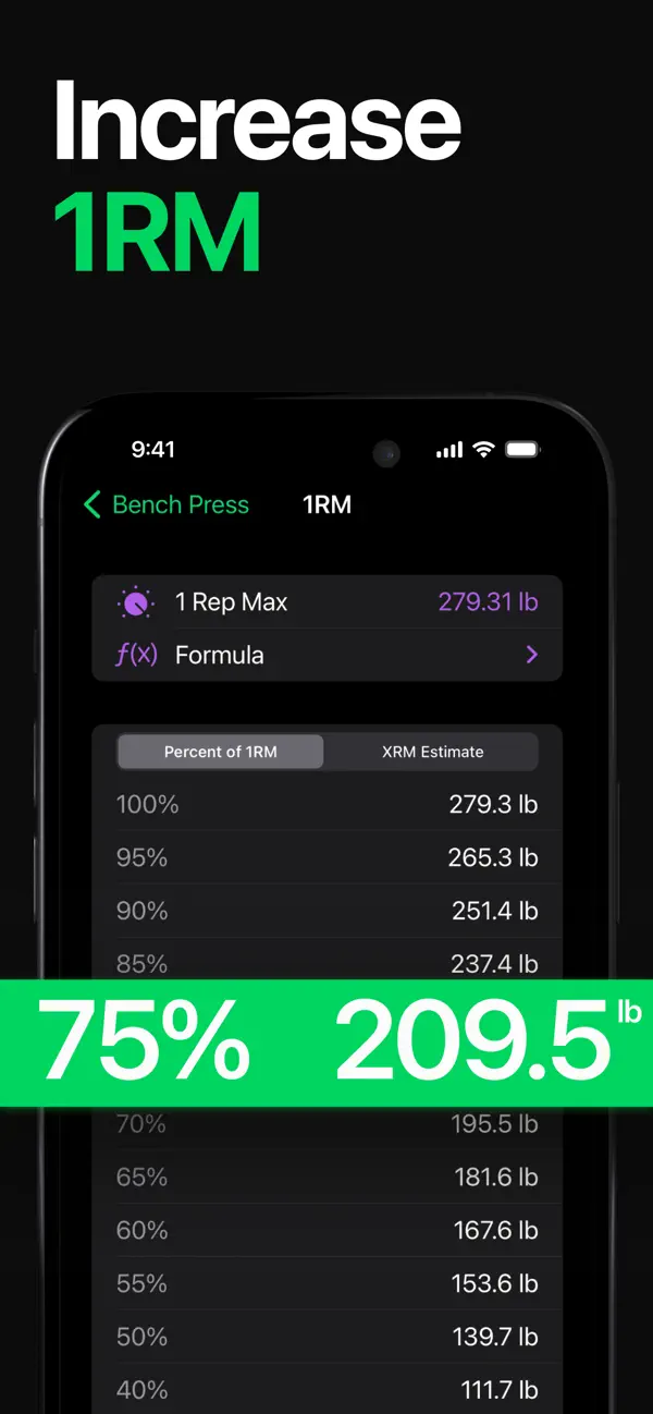 Setgraph: Gym Workout Tracker screenshot 1