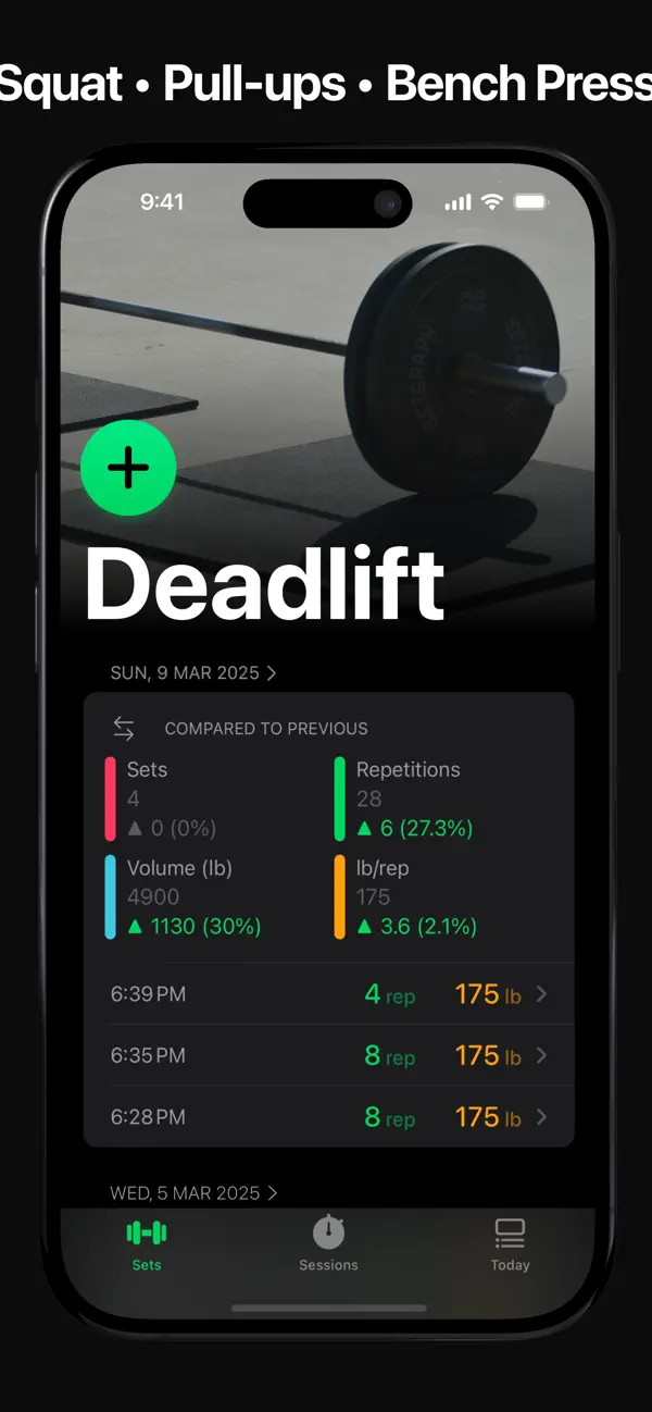 Setgraph: Gym Workout Tracker screenshot 3