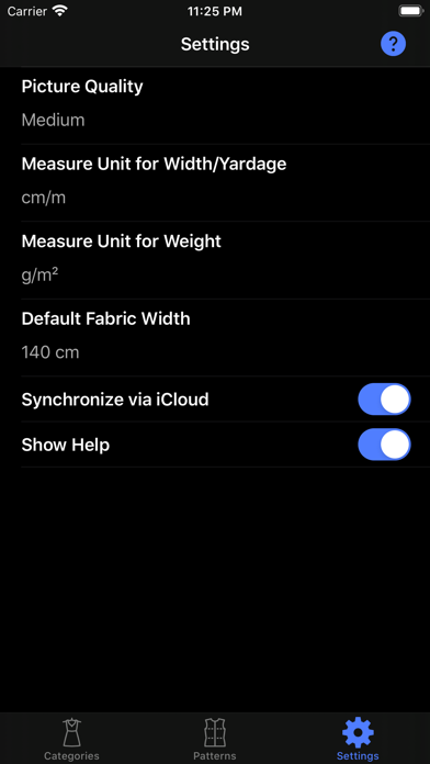 Sewing Patterns Lite screenshot 1