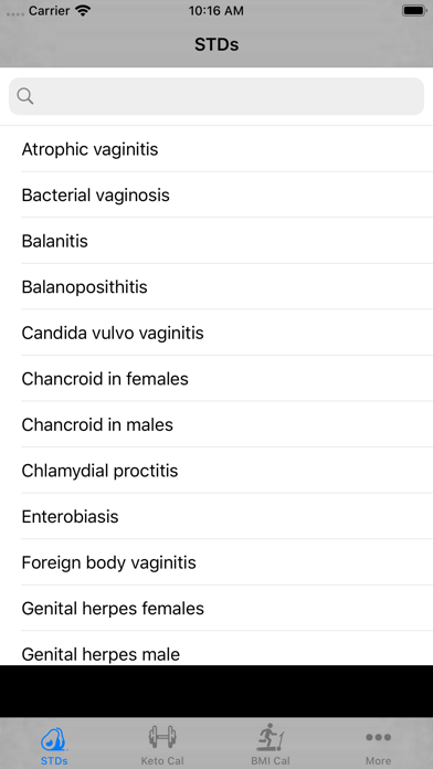 Sexually Transmitted (STDs) screenshot 4