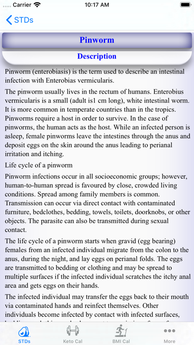Sexually Transmitted (STDs) screenshot 1