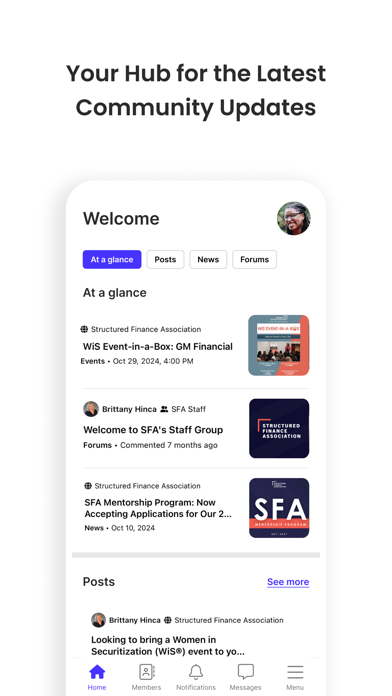SFA Member Hub screenshot 4