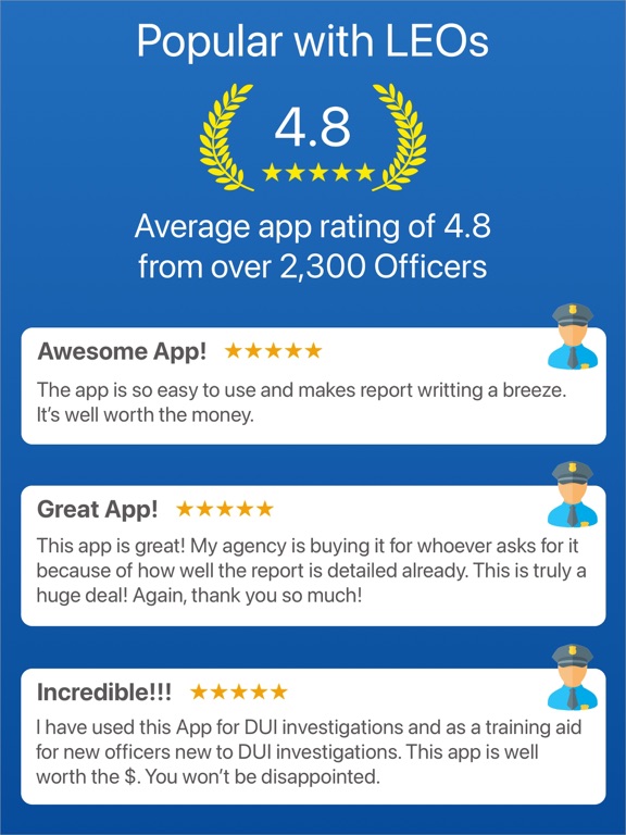 SFST Report - Police DUI App screenshot 9