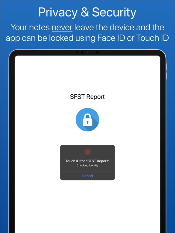 SFST Report - Police DUI App screenshot 4