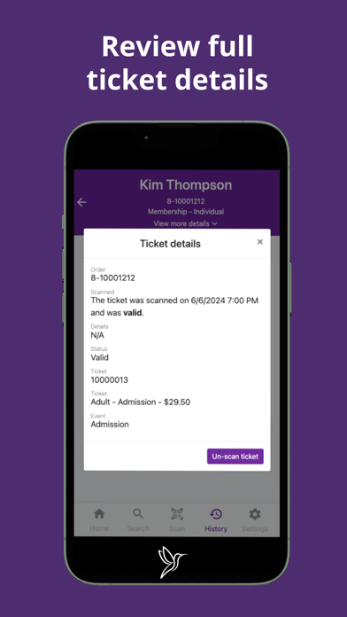 SGS - Ticket Scanner screenshot 1