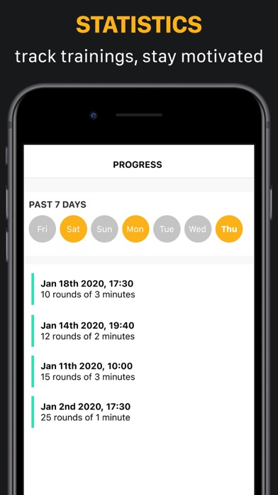 Shadow Boxing Workout App screenshot 1