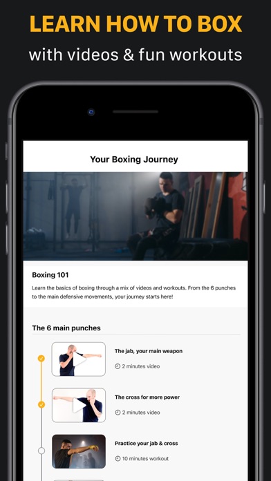 Shadow Boxing Workout App screenshot 7