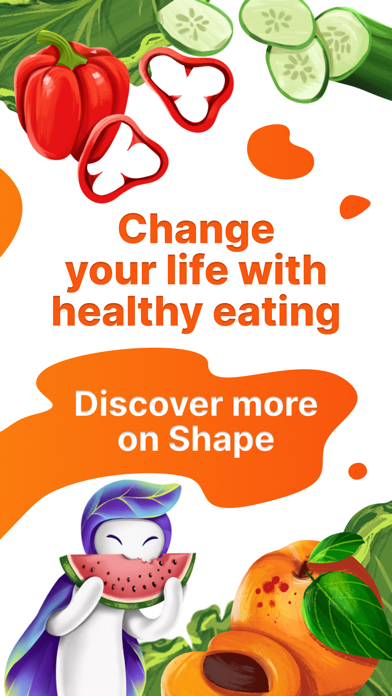 Shape: Healthy Eating Journal screenshot 1