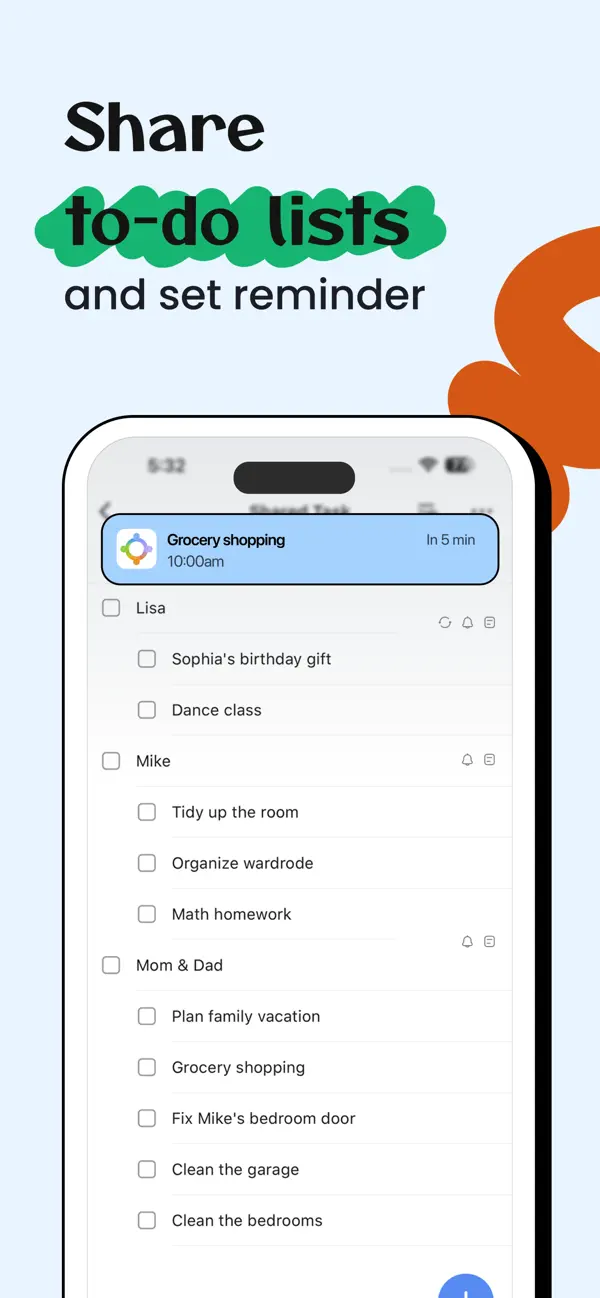 Shared Family Calendar: FamCal screenshot 1