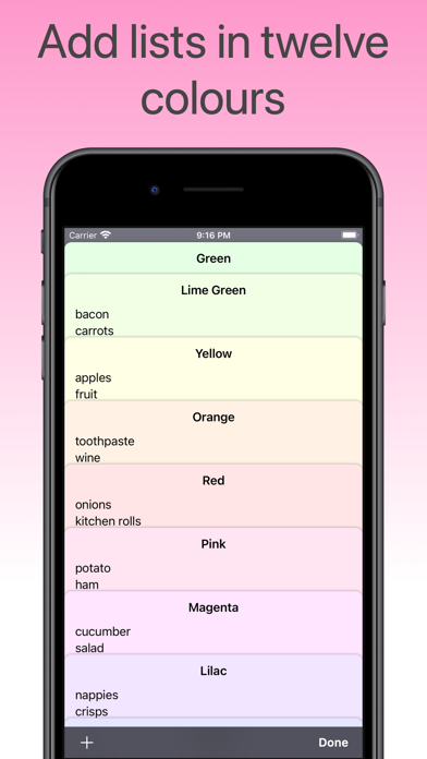 Shared Grocery List Organizer screenshot 2