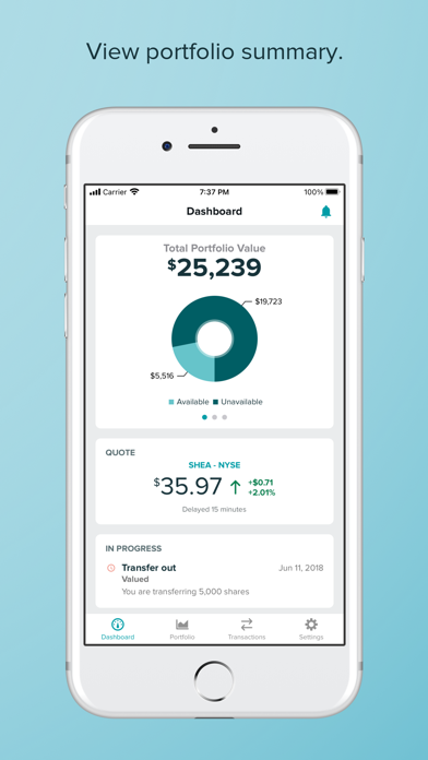 Shareworks screenshot 5