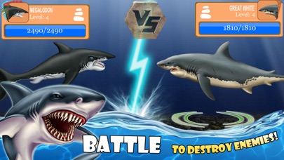 SHARK WORLD -water battle game screenshot 4