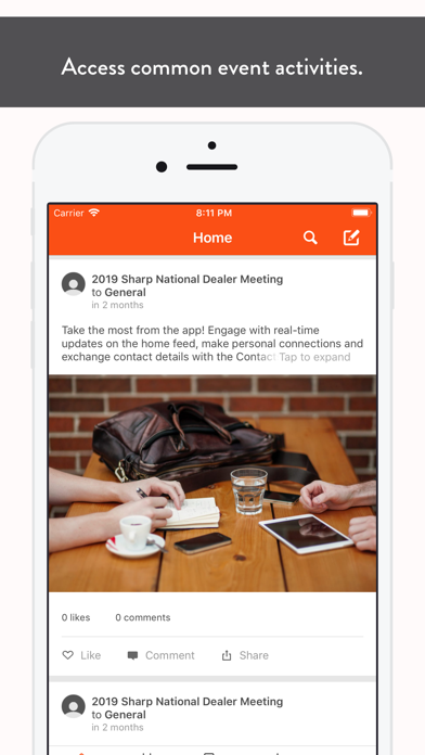 Sharp Events screenshot 3