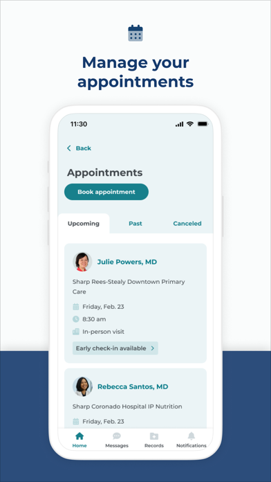 Sharp HealthCare screenshot 1