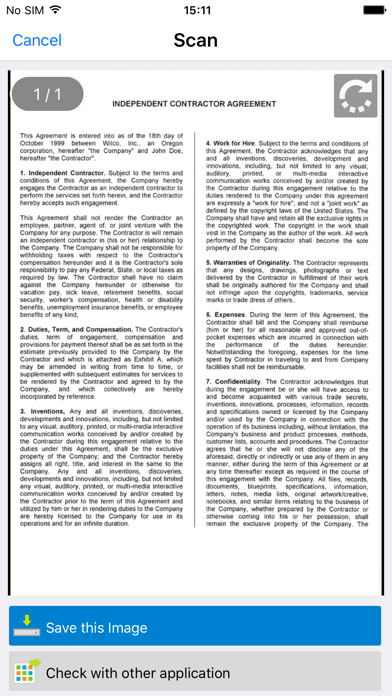Sharpdesk Mobile screenshot 2