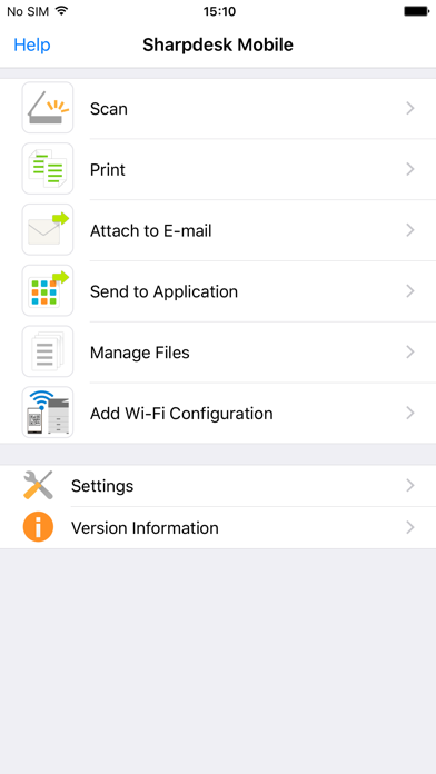 Sharpdesk Mobile screenshot 4