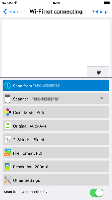 Sharpdesk Mobile screenshot 3