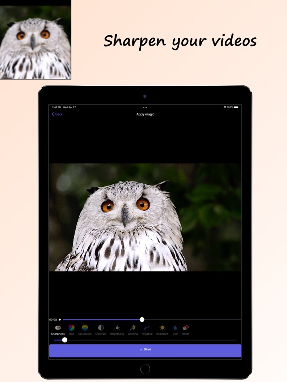 Sharpen Video: Enhance Quality screenshot 4