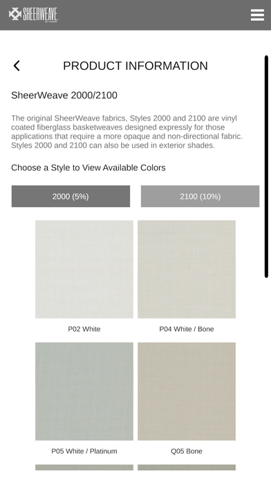 SheerWeave® by Phifer screenshot 2