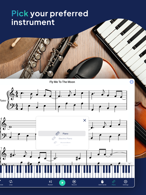 Sheet Music Reader Halbestunde screenshot 7