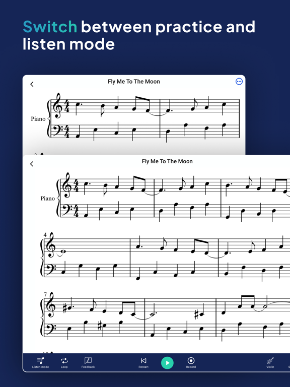 Sheet Music Reader Halbestunde screenshot 6