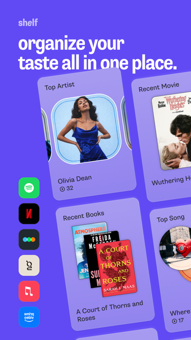 Shelf: music, books, movies screenshot 4