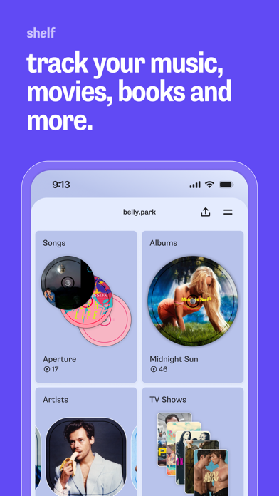 Shelf: music, books, movies screenshot 3