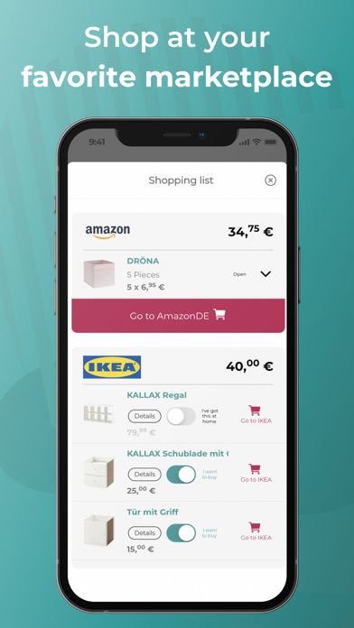 shelfy - KALLAX Planner screenshot 1