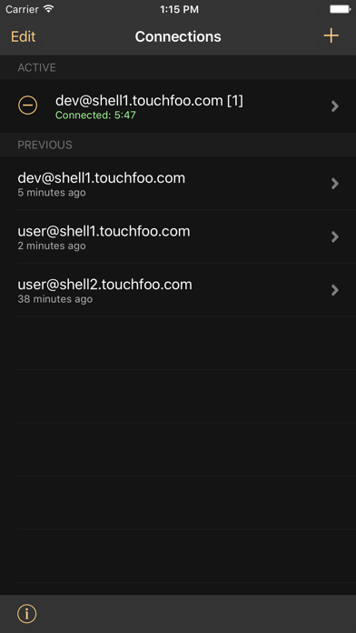 Shelly - SSH Client screenshot 3