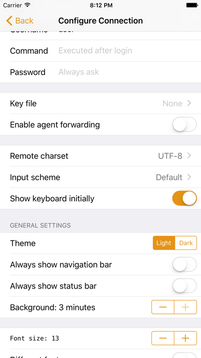 Shelly - SSH Client screenshot 2