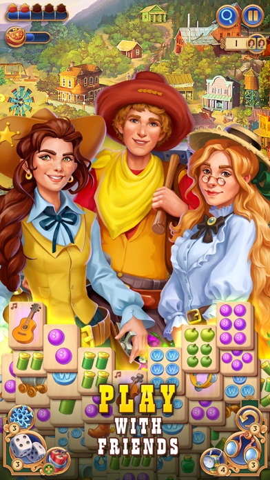 Sheriff of Mahjong: Tile Games screenshot 1