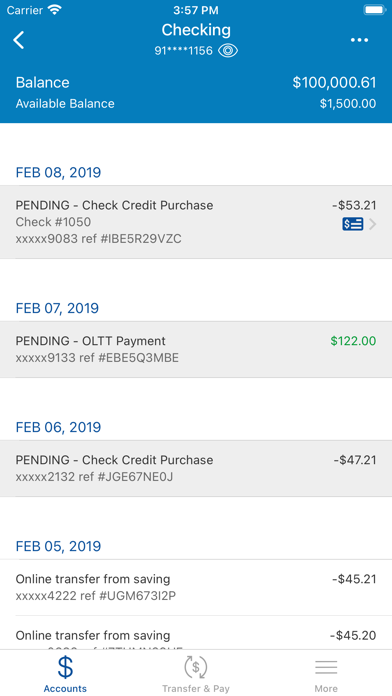 Sherwin Williams Credit Union screenshot 2