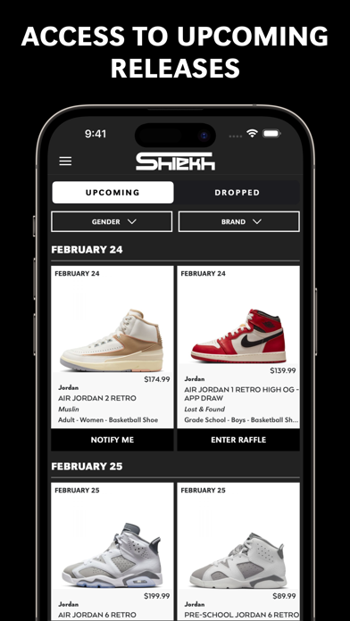 Shiekh Shoes: Shop Releases screenshot 4
