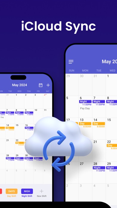 Shift Day Work Calendar: Spoke screenshot 2