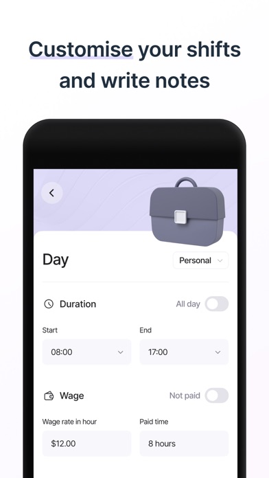 Shift Work Calendar & Schedule screenshot 6
