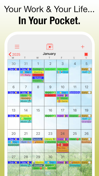ShiftLife Organizer screenshot 1