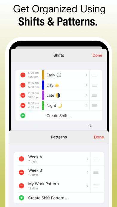 ShiftLife Organizer screenshot 7
