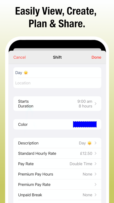 ShiftLife Organizer screenshot 6