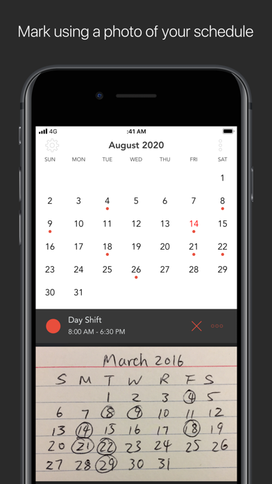 Shifty Calendar screenshot 3