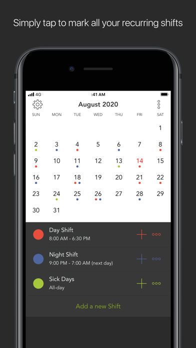 Shifty Calendar screenshot 5