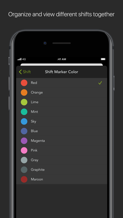 Shifty Calendar screenshot 1