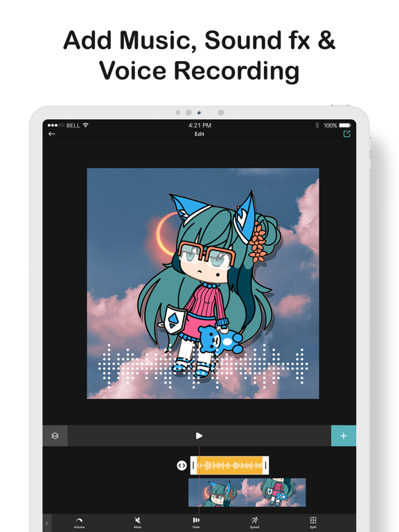 Shimeji Gacha Cute Video Maker screenshot 2