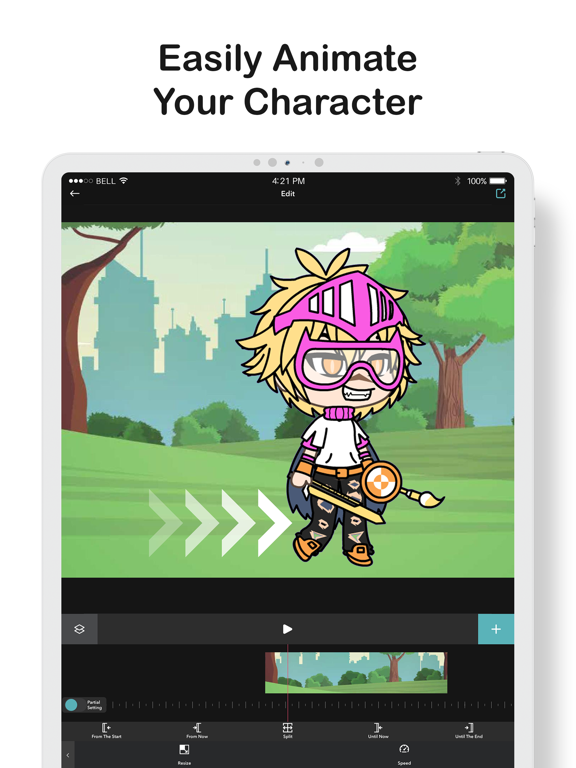 Shimeji Gacha Cute Video Maker screenshot 5